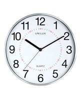 Unilux Clock Aria, Metal Grey