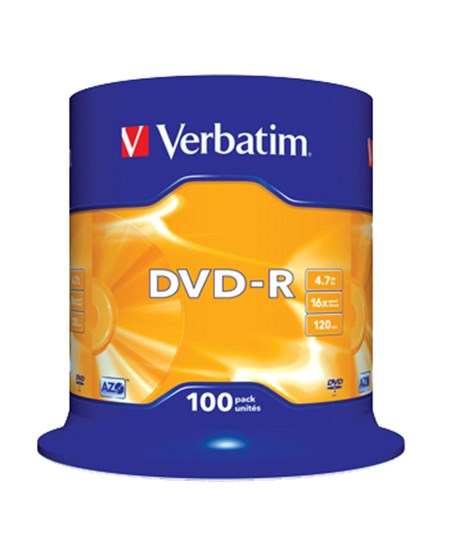 DVD-R 16x 4,7GB spindle (100)