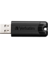 USB 3.2 Pinstripe Drive 256GB, Black