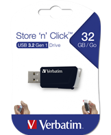 Store ´N´ Click USB Drive 32GB, Black