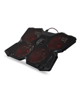 SUREFIRE Bora Gaming Laptop Cooling Pad, Red