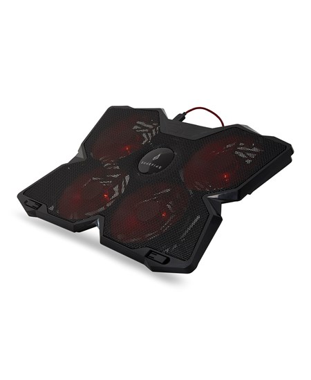 SUREFIRE Bora Gaming Laptop Cooling Pad, Red