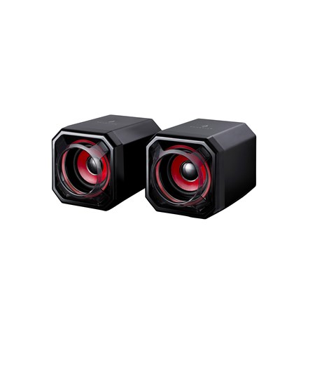 SUREFIRE Gator Eye Gaming Speakers, Red