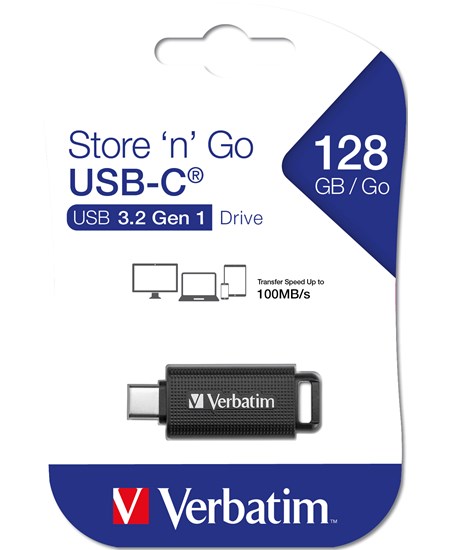 Verbatim Store\'n\'Go USB-C 3.2 Gen 1 128GB