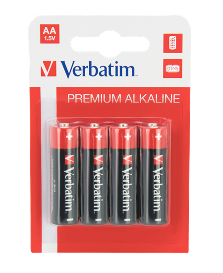 Verbatim Alkaline AA/LR6 (4-Pack)