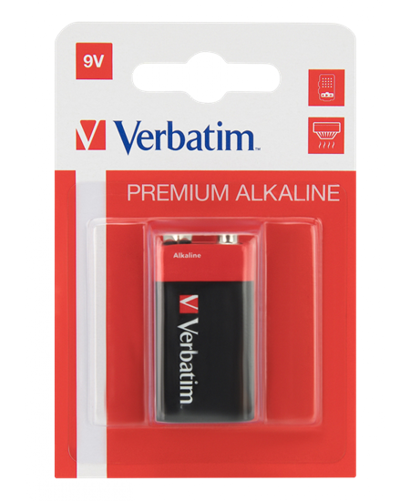 Verbatim Alkaline 9V/6LF22 (1-Pack)