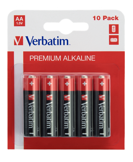 Verbatim Alkaline AA/LR6 (10-Pack)