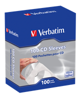 CD Paper Sleeves 100-Pack