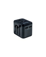 Universal Travel Adapter UTA-01 with 2xUSB Charger