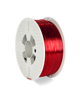 3D Printer Filament PET-G 1.75MM 1KG RED TRANSPARENT