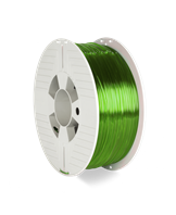 3D Printer Filament PET-G 1.75MM 1KG GREEN TRANSPARENT