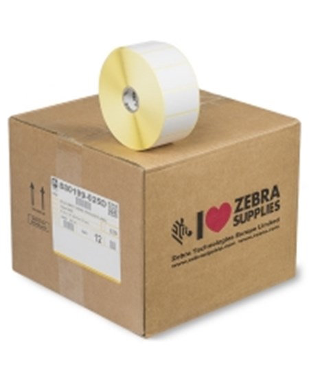 Zebra Z-Select 2000D label roll 51x25mm. 2580 labels pr roll