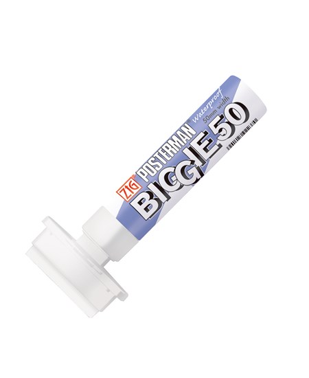 Marker ZIG Posterman 50mm hvid