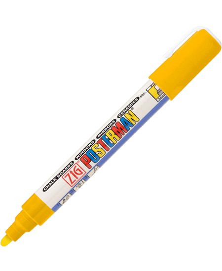 Marker ZIG Posterman 2mm gul