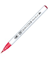 Zig Clean Color Pensel Pen 210 Jordbær rød