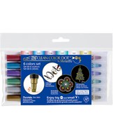 Zig Clean Color DOT 6 color set metallic