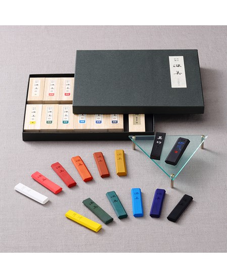 Saiboku Shimbi 14 Ink stick set