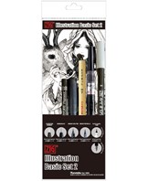 ZIG Illustration Basic pen set